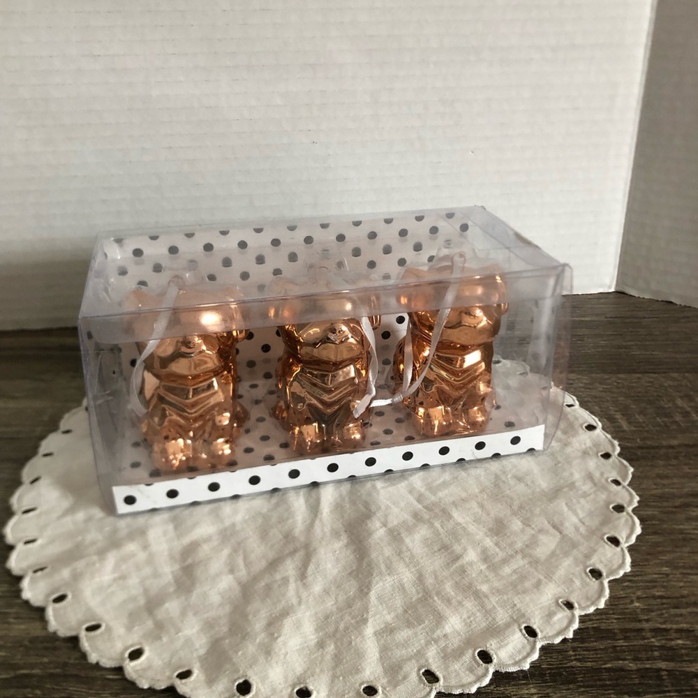 Ceramic Dog Ornament Set
